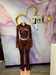 Brown Gia Set