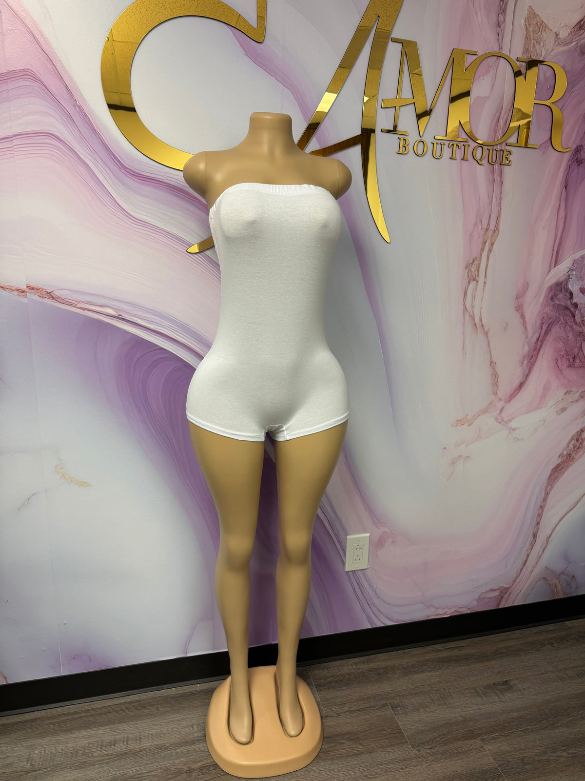 White Play Suit