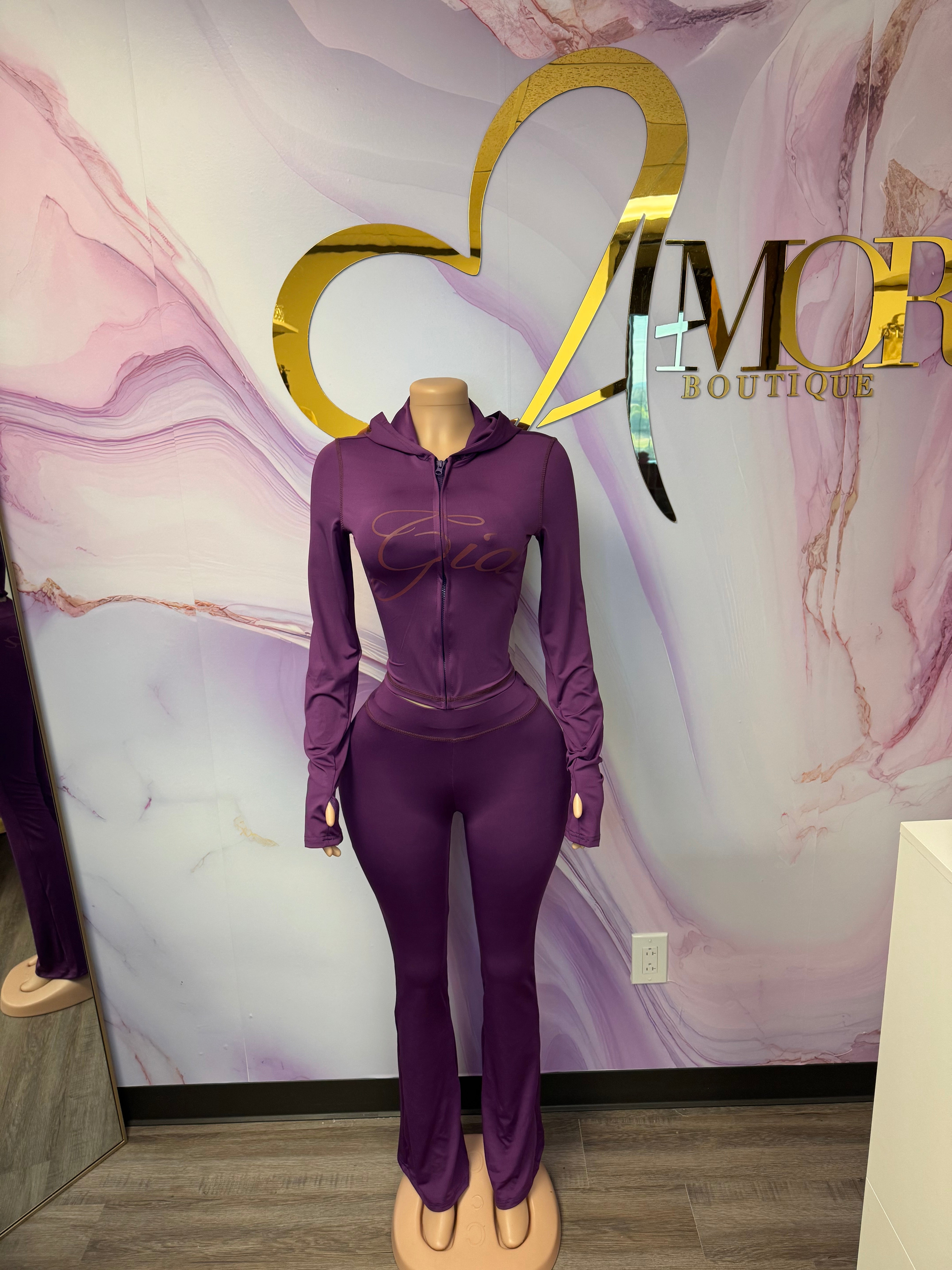 Purple Gia Set