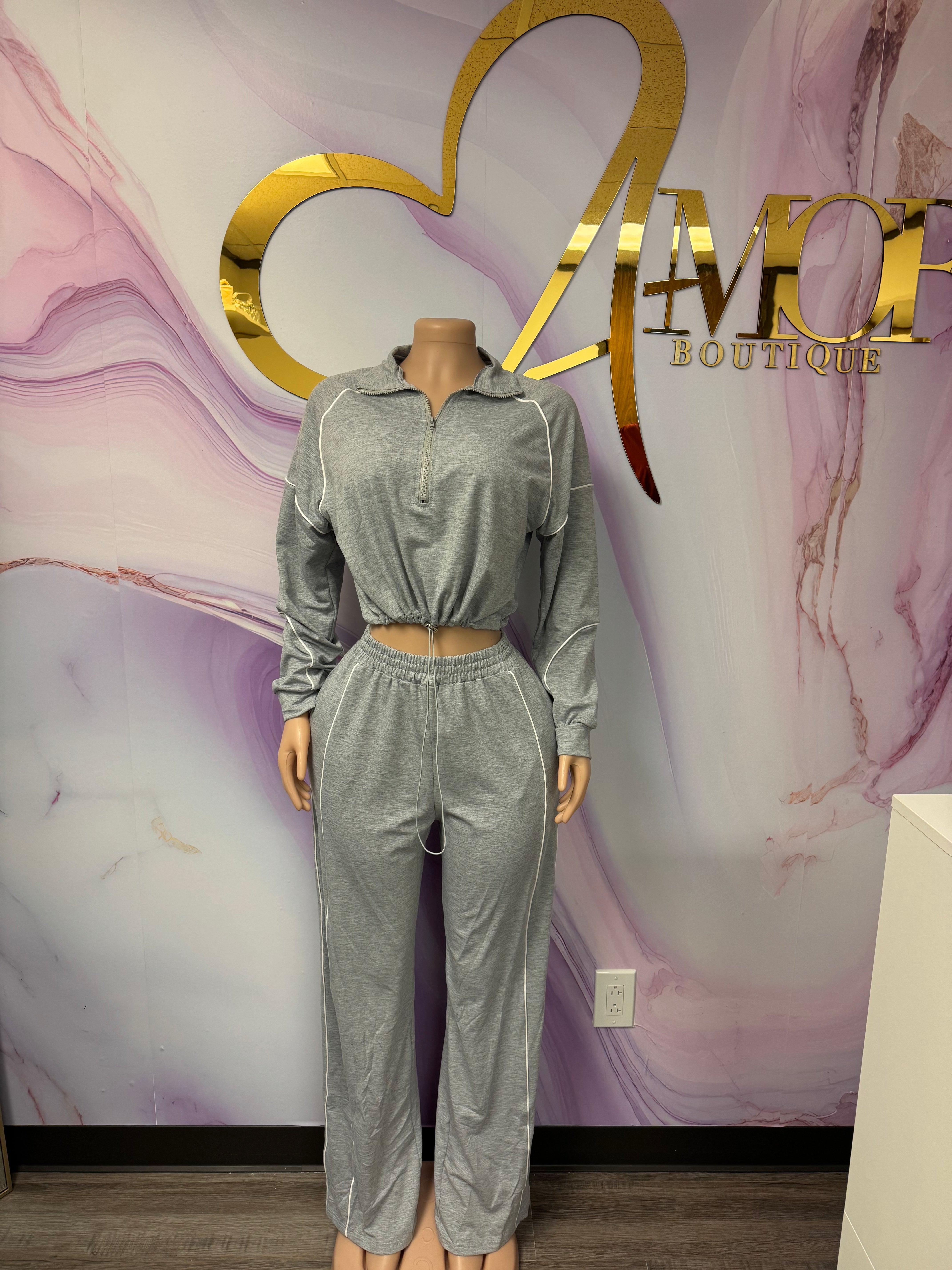 Gray Chill Sweatsuit