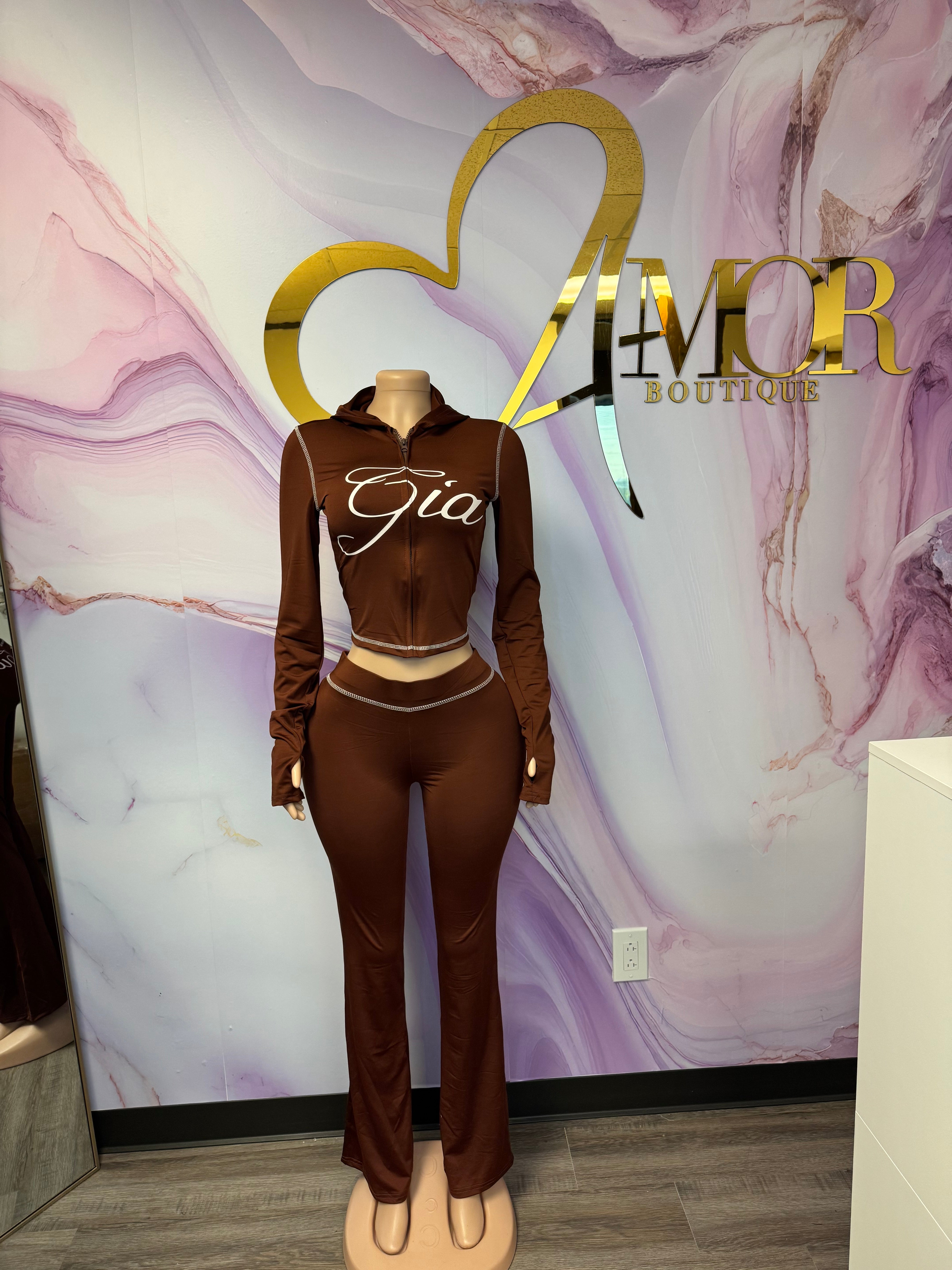 Brown Gia Set