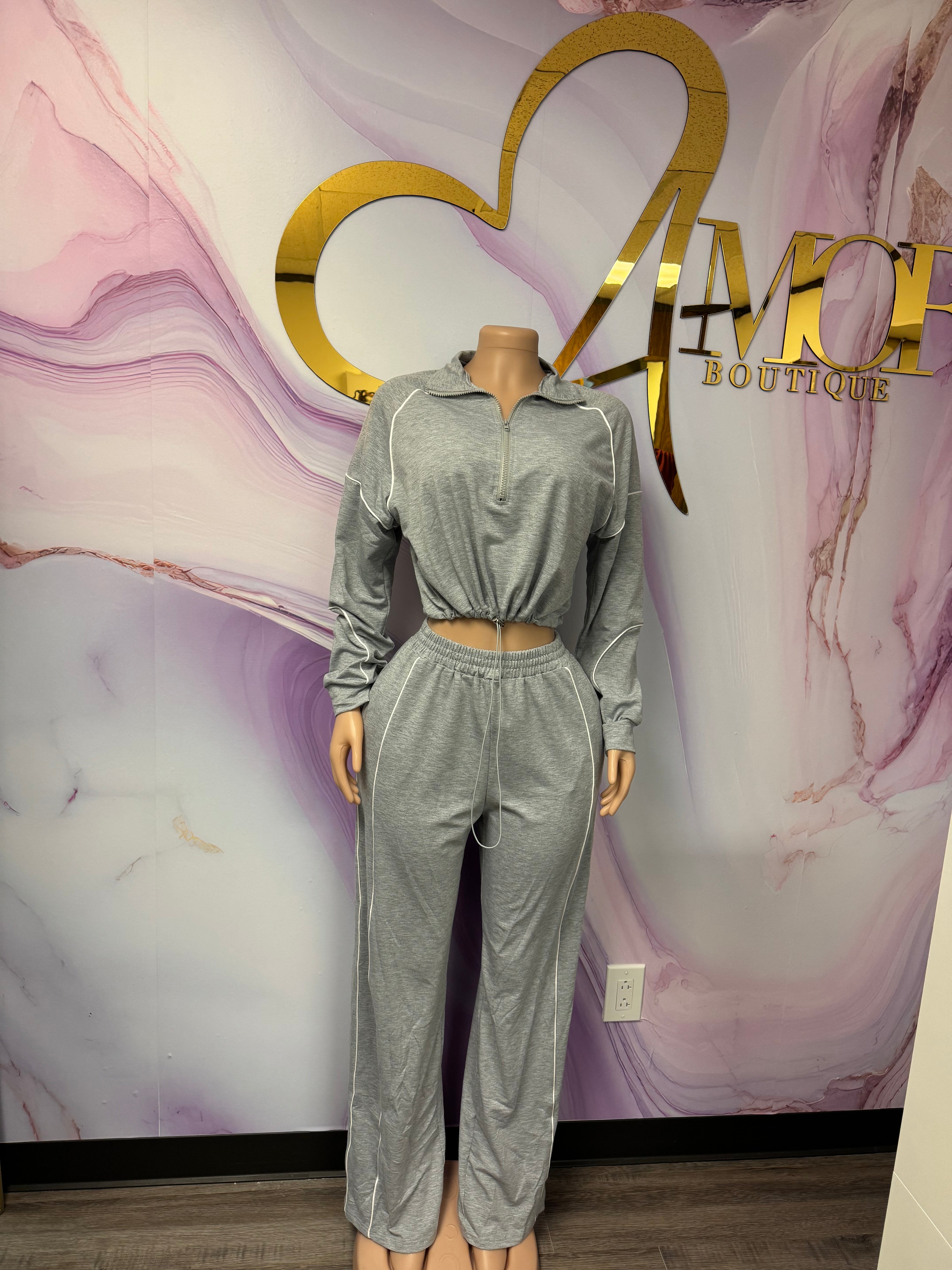 Gray Chill Sweatsuit